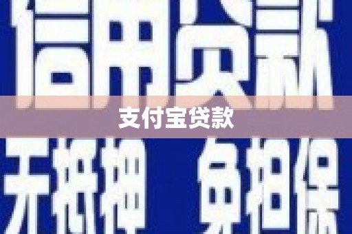 左营支付宝贷款
