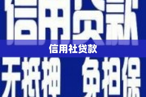 左营信用社贷款