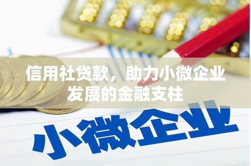 左营信用社贷款，助力小微企业发展的金融支柱