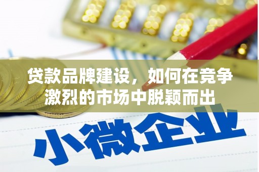 左营贷款品牌建设，如何在竞争激烈的市场中脱颖而出