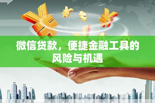 左营微信贷款，便捷金融工具的风险与机遇