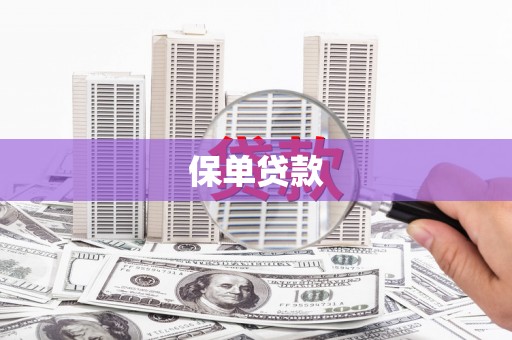 左营保单贷款