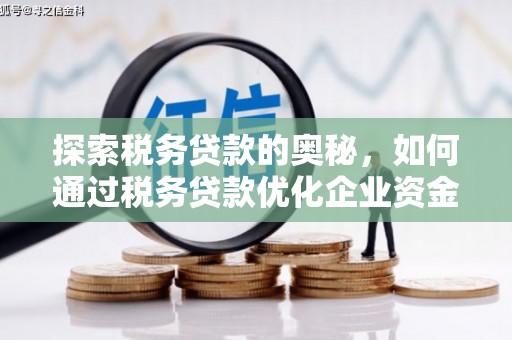 左营探索税务贷款的奥秘，如何通过税务贷款优化企业资金流