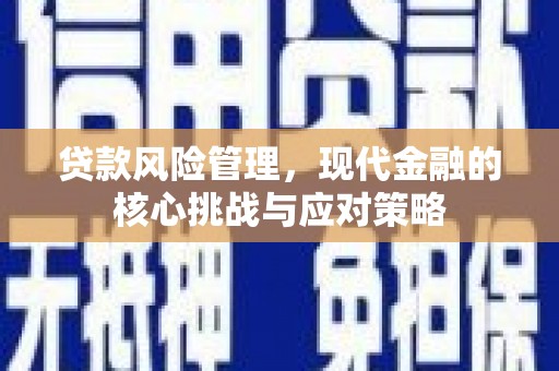 左营贷款风险管理，现代金融的核心挑战与应对策略