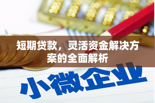 左营短期贷款，灵活资金解决方案的全面解析
