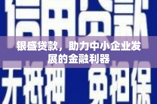 左营银盛贷款，助力中小企业发展的金融利器