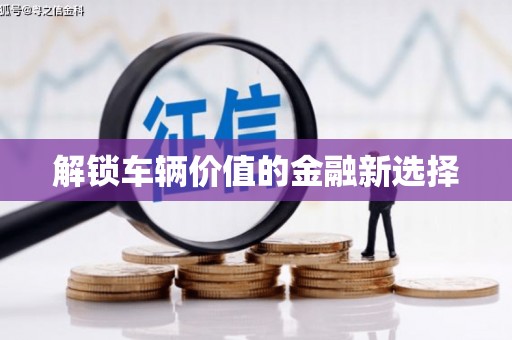 左营解锁车辆价值的金融新选择