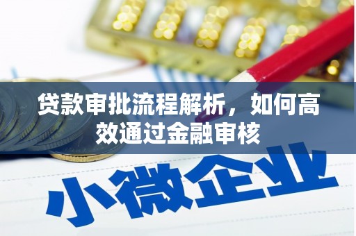 左营贷款审批流程解析，如何高效通过金融审核