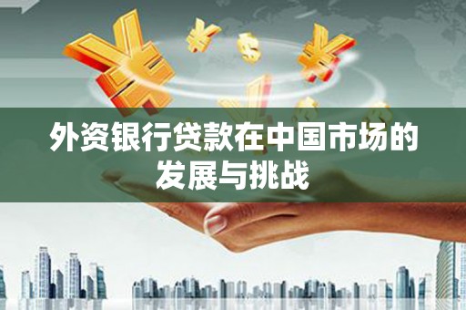 左营外资银行贷款在中国市场的发展与挑战