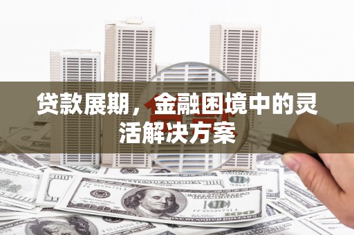 左营贷款展期，金融困境中的灵活解决方案
