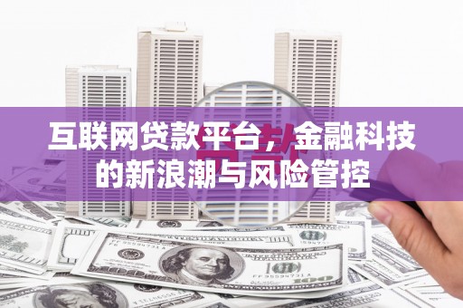 左营互联网贷款平台，金融科技的新浪潮与风险管控