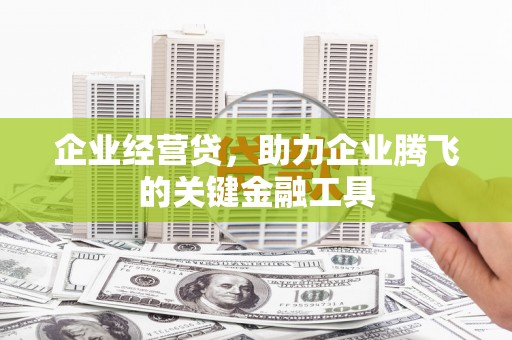 左营企业经营贷，助力企业腾飞的关键金融工具
