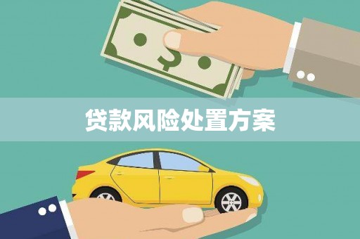 左营贷款风险处置方案