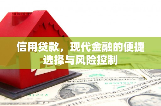左营信用贷款，现代金融的便捷选择与风险控制
