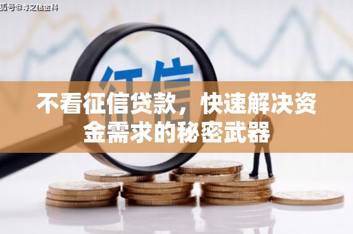 左营不看征信贷款，快速解决资金需求的秘密武器
