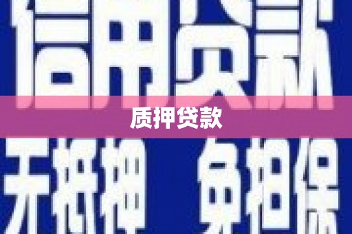 左营质押贷款