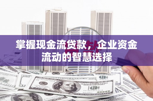 左营掌握现金流贷款，企业资金流动的智慧选择