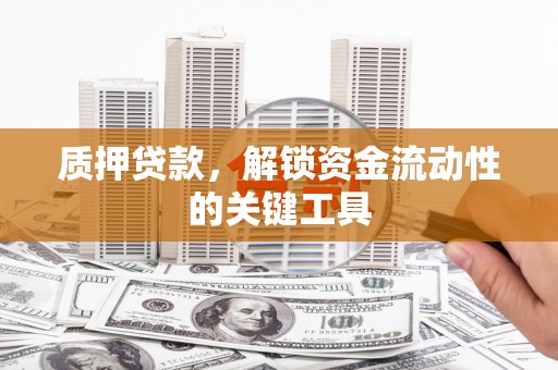左营质押贷款，解锁资金流动性的关键工具