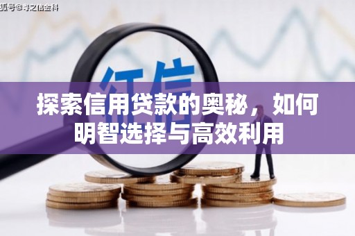 左营探索信用贷款的奥秘，如何明智选择与高效利用