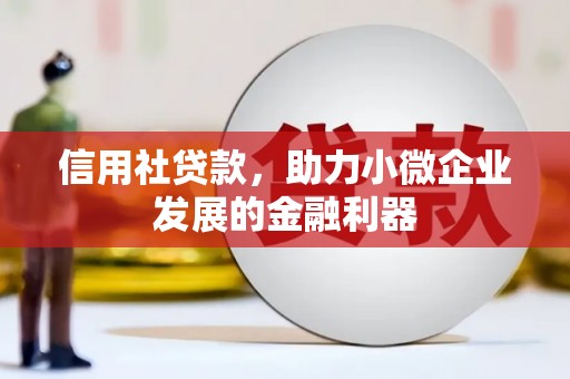 左营信用社贷款，助力小微企业发展的金融利器