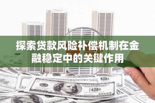 左营探索贷款风险补偿机制在金融稳定中的关键作用