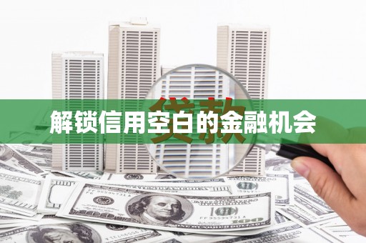 左营解锁信用空白的金融机会